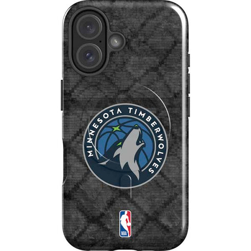 NBA Minnesota Timberwolves Dark Rust iPhone 16 Plus Magsafe Impact Case